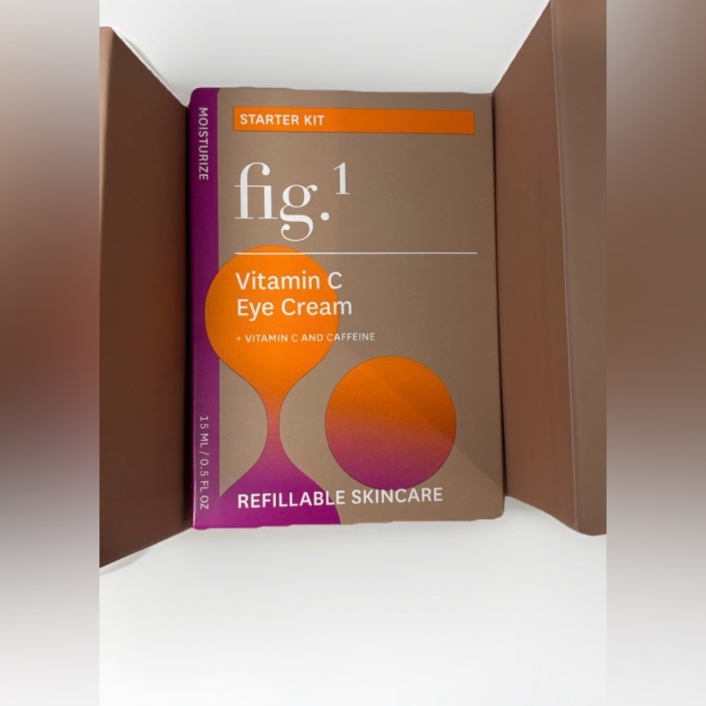 Vitamin C Eye Cream - Orange and Purple